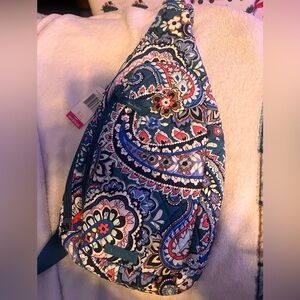 Vera Bradley Floral Paisley Backpack & wallet